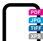Skan A3 kolorowy - skanowanie ręczne z szyby