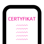 Ekspresowy druk certyfikatów A4 - cena/5 szt.