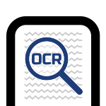 OCR - komputerowe rozpoznawanie tekstu, 25 stron - skanowanie plików PDF np. do Worda