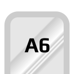 Laminowanie A6 folia 125 mikr.